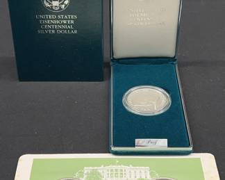 First Ladies Of The United States US Eisenhower Centennial Silver