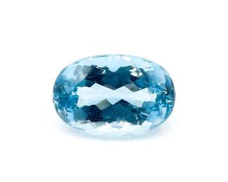 39.63 Carat Oval Cut Swiss Blue Topaz Gemstone