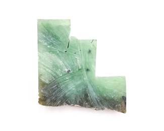 Natural Uncut Nephrite Jade Slab