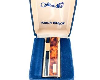 Vintage Colibri Lighter In Case