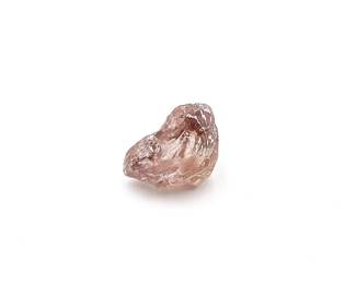 Pink 10 Carat African Zircon Gemstone - Rough Cut