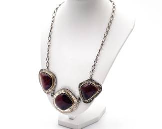 Silpada Sterling Silver And Tiger's Eye Gemstones