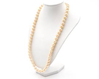 Vintage Faux Pearl Necklace