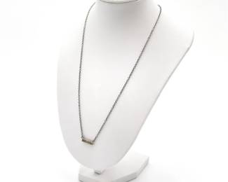 Anna Beck Sterling Silver And Gold Plated Necklace