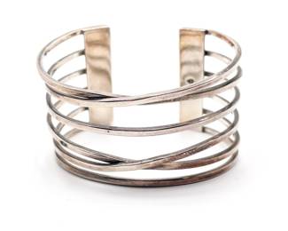 Silpada Sterling Silver CrissCross Cuff Bracelet