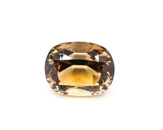 Cushion Cut Citrine Gemstone 16.04 Carats