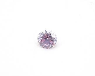 Round Brilliant Cut Cubic Zirconia Gemstone