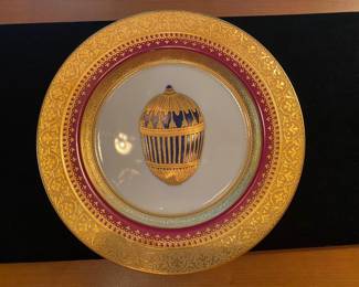 Faberge plates 