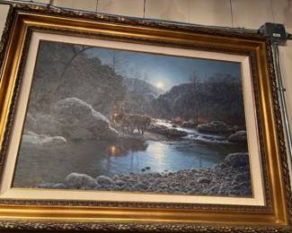 Oil painting by Mark Keathley