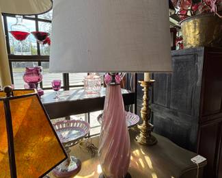 Murano glass lamp