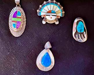 Native American pendants 