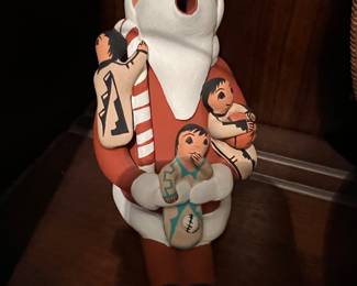 J. L. Fragua Santa Claus story teller from Jemez pueblo  