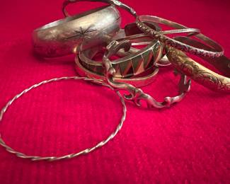 Sterling bracelets 