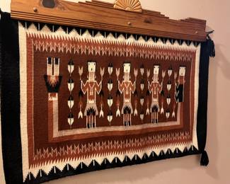 Navajo Yei figure rug 
