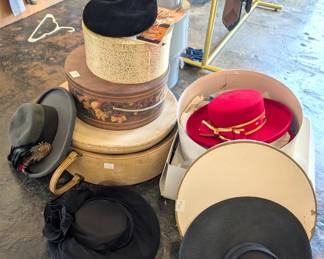 Collection of vintage hats!