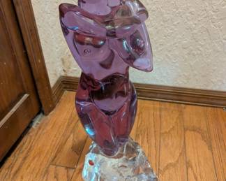 Murano, Amethyst glass figurine