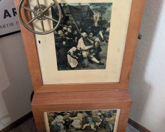 This is an antique bar