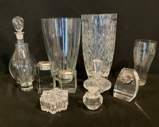 Cut Crystal Decorative Glass