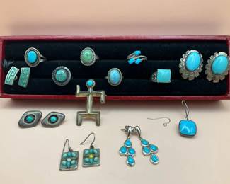 007 Turquoise 925 Jewelry