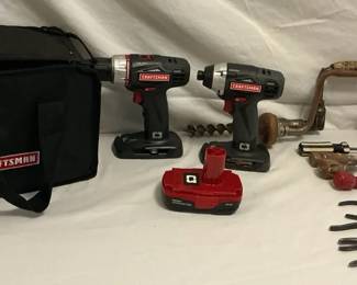 Craftsman Drills And Assorted Tools
