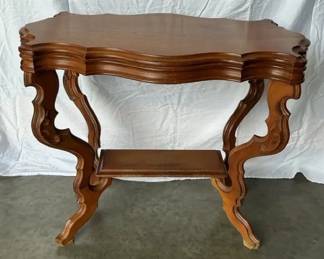 Turtle Top Parlor Table