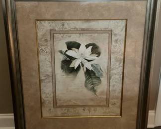 Framed Magnolia Wall Art