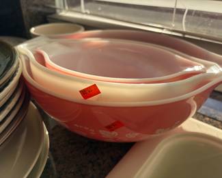 Pink Pyrex 