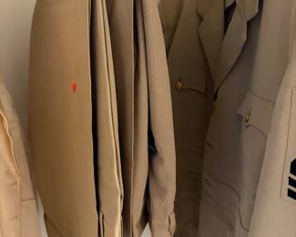 Military outfit jacket pants clothing 