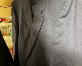 Men’s suit and tie