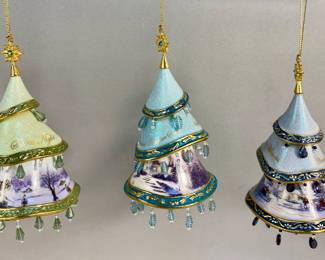 Thomas Kinkade Christmas Ornaments
