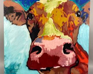 Glicee Cow Painting