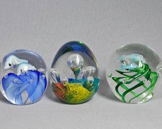 Art Glass Paperweights