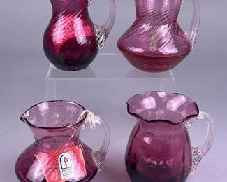 Pilgrim Cranberry Glass