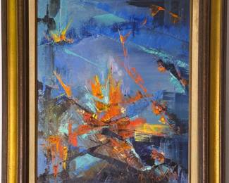 D Bakel Oil Painting