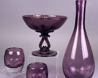 Amethyst Glassware