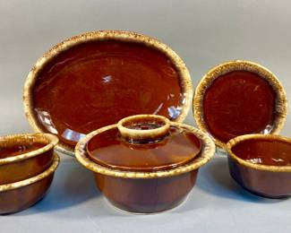 Hull Brown Drip Glaze