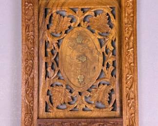 Teak Wood Room Divider