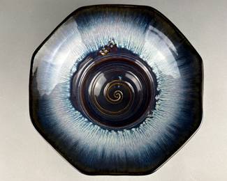 Bill Campbell Drip Glaze Bowl