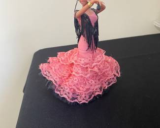 vintage Marin Chiclana Spanish flamenco dancer doll