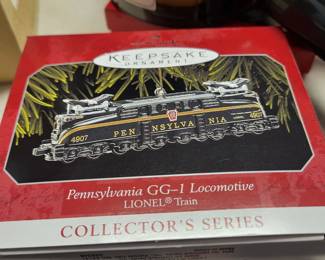 Hallmark Keepsake Ornament featuring Pennsylvania GG-1 Locomotive