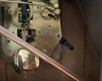 Vintage Pendulum Chiming Mantle Clock made in Germany Cuckoo Clock Co