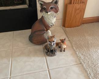 fox figurines