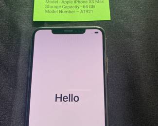 Apple iPhone XS Max 64GB model A1921
