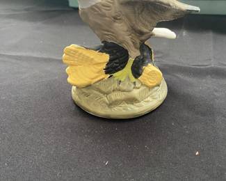 porcelain bald eagle figurine