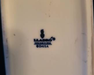 Lladro Reclining Angel porcelain figurine.