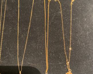 Necklaces with Various Pendants