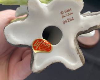 Lefton - Eastern bluebird figurine