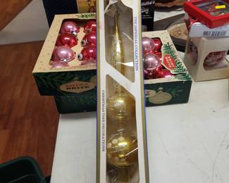 Vintage the imperial collection glass tree topper sold by Sears