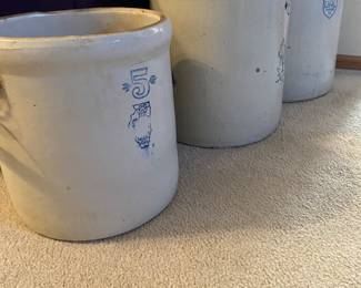 Crocks stoneware Jugs