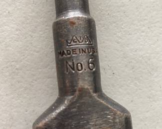 Vintage GTD No. 6 Tap wrench